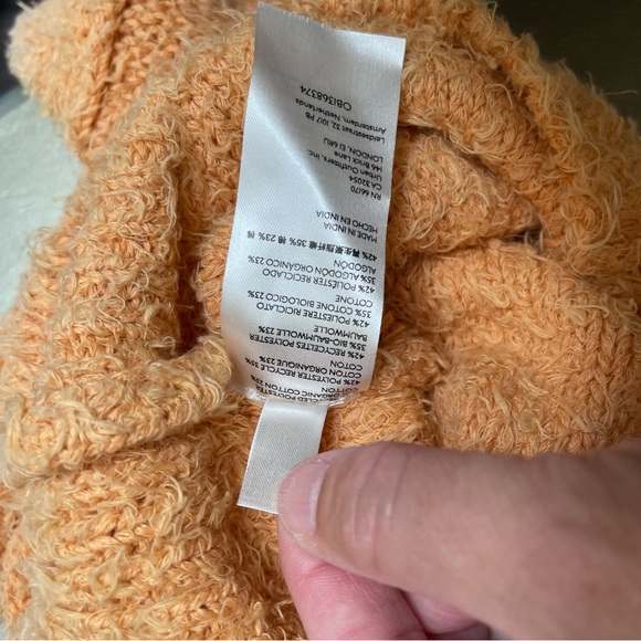 Free People Theo V-Neck Dropped-Shoulder Winter Sweater Size Medium - Picture 10 of 11